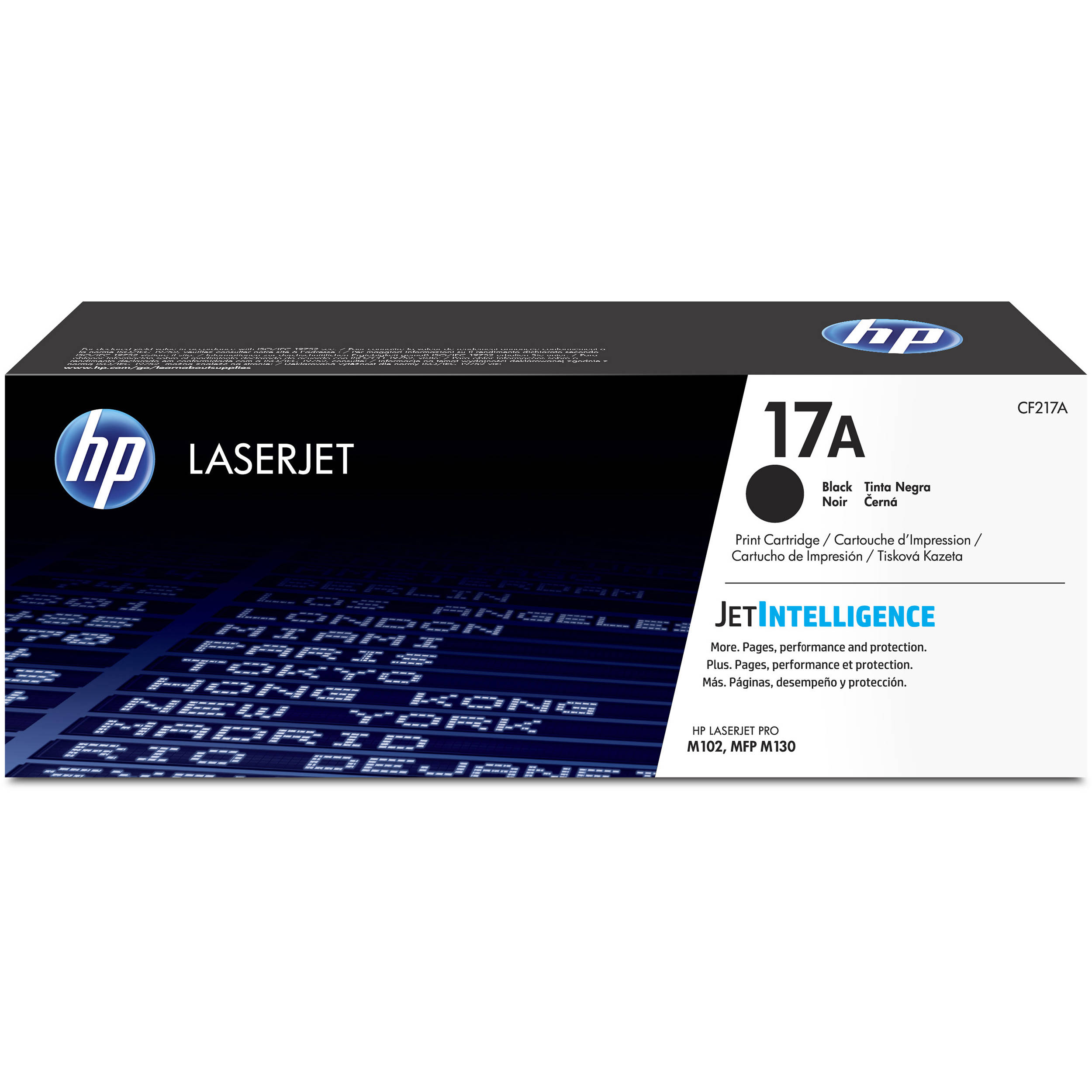 HP 17A Black Original LaserJet Toner HP LaserJet Pro M102, M130