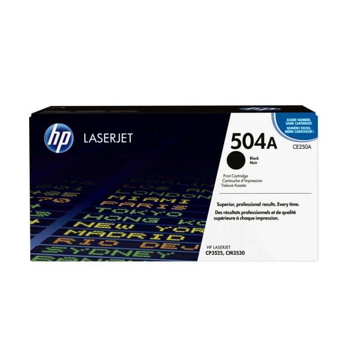 HP 504A Original Black Toner Cartridge