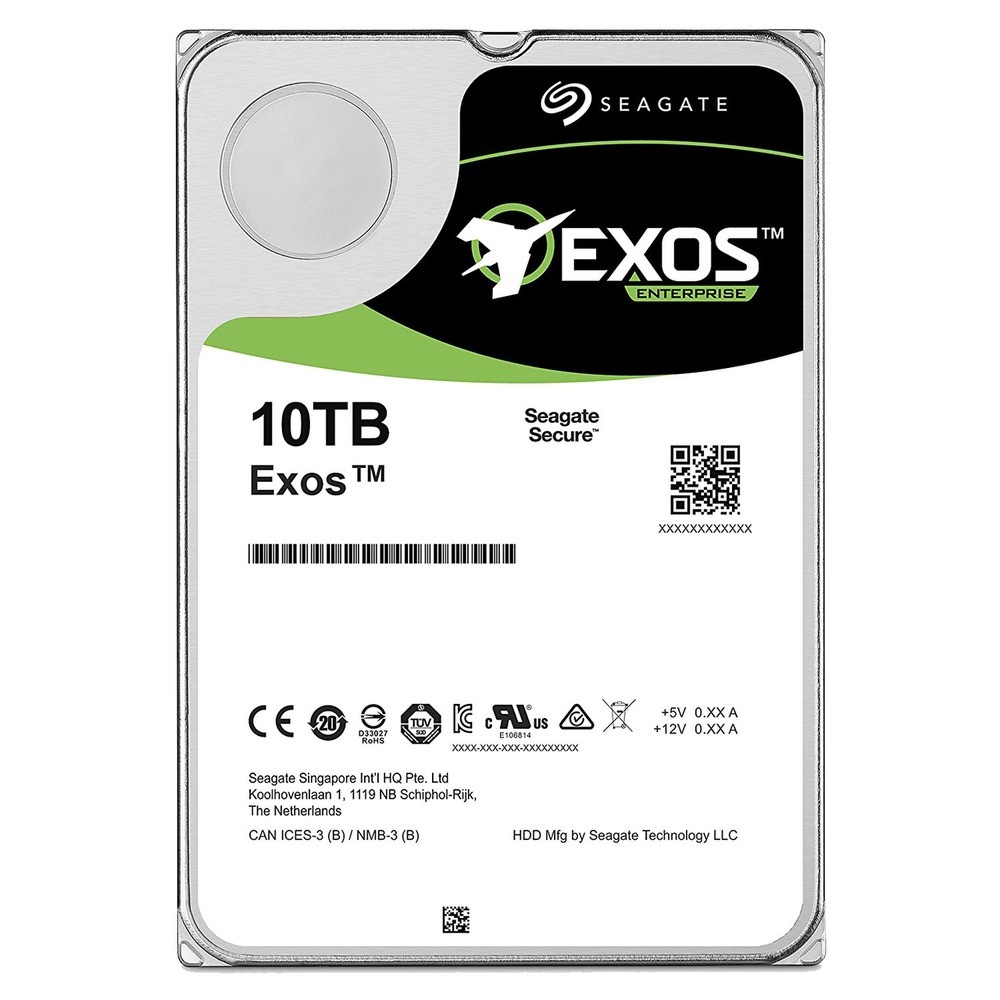Seagate Exos X10 ST10000NM0206 10TB SAS 4KN HDD 3.5″
