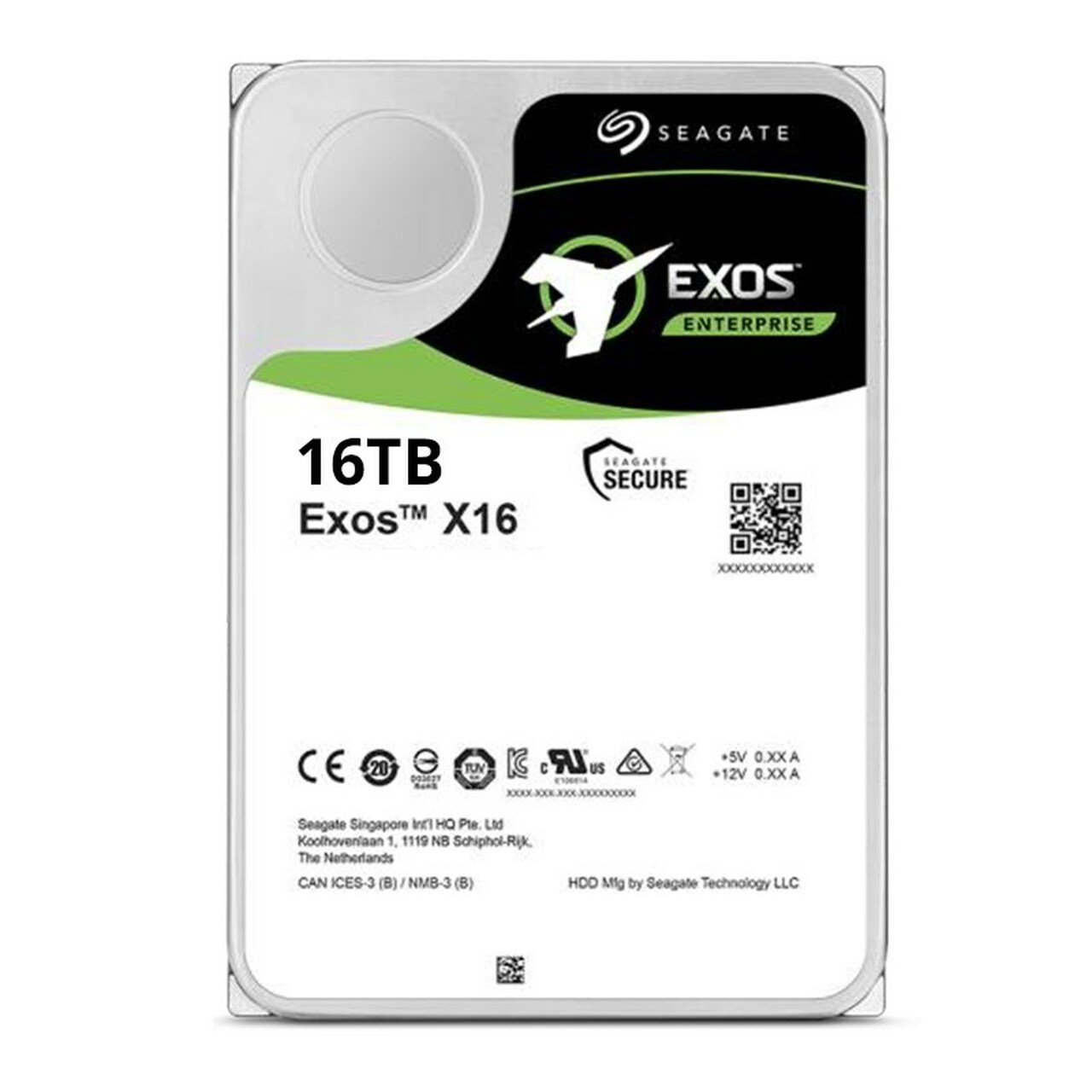 Seagate Exos X16 ST16000NM002G 16TB HDD; 3.5″