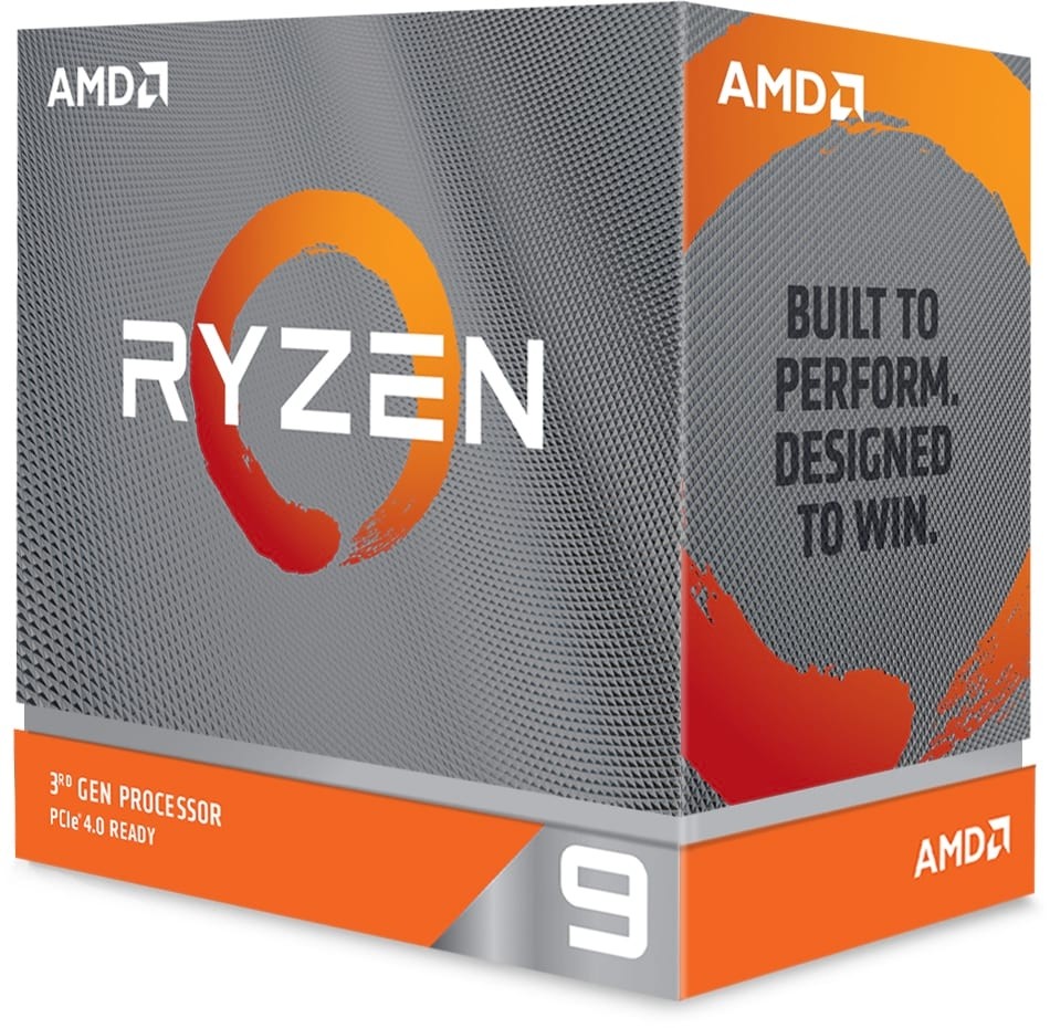 AMD RYZEN 9 3900xt 7nm SKT AM4 CPU; 12 Core/24 Thread Base Clock 3.8GHz, Max Boost Clock 4.9GHz ,